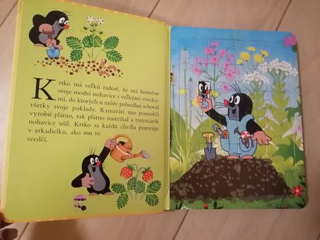 5x veselé puzzle krtko, 