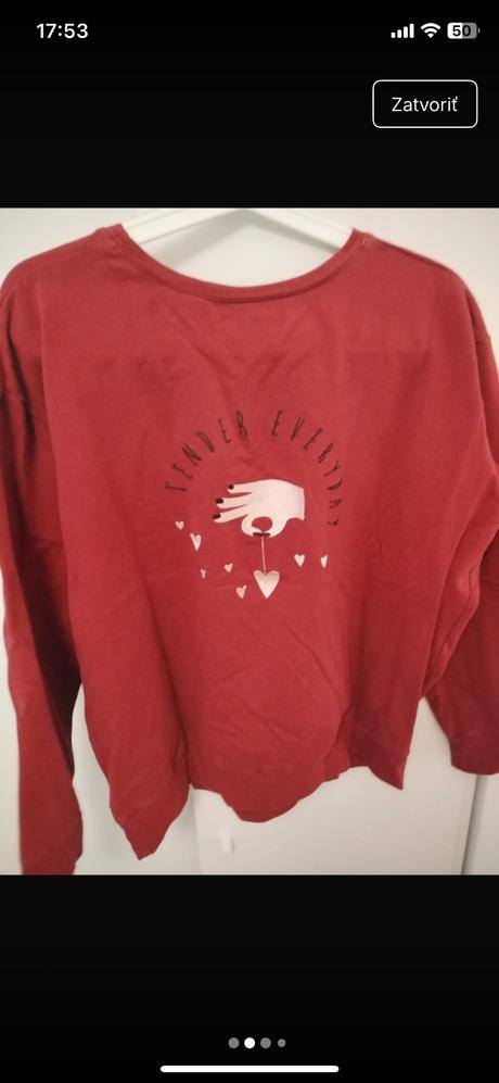 Tender november kojacia mikina, 