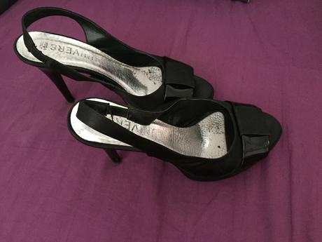 Čierna spolocenska obuv, 38