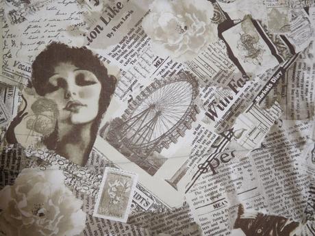 Obrus bavlnený s dámou-133 x 136cm,, 