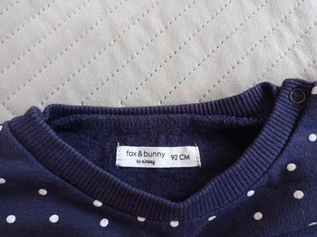 Bavlnená mikina sinsay, fox & bunny,92