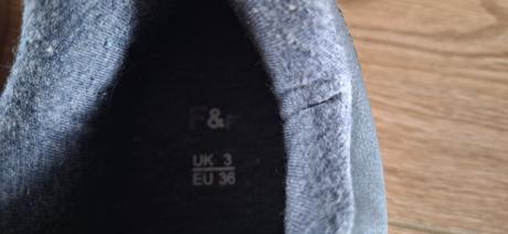 Topánky na suchý zips, f&f,36