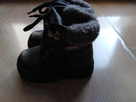 Čierne zimné topánky (20), 20