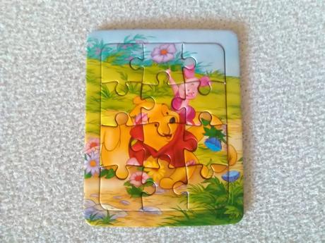 2x puzzle macko pooh, 