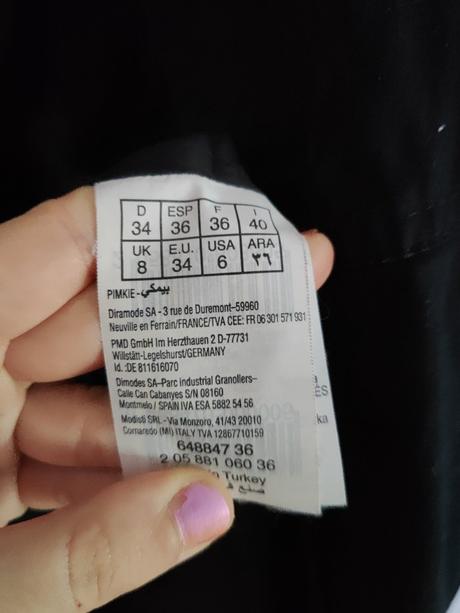 Kabát pimkie, pimkie,s