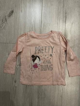 Trblietavy top s vilou, primark,92