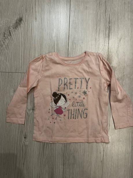 Trblietavy top s vilou, primark,92