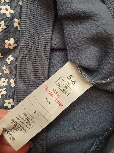 Kvietkovana mikina, george,116