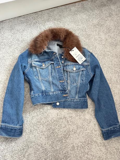 Dámska džínsová bunda, zara,s