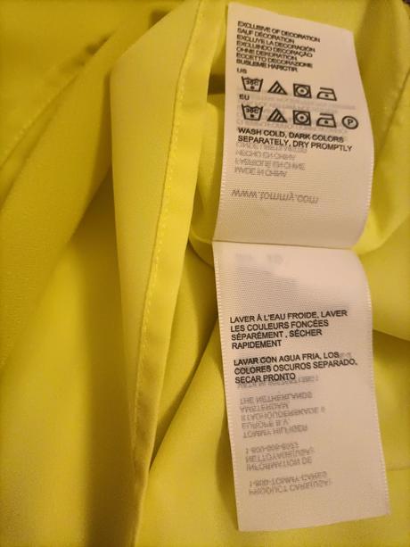 Tommy hilfiger..citrónove šaty.veľkosť 38, tommy hilfiger,m