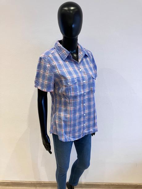 Dámska kockovaná košeľa h&m,veľk.44, h&m,l