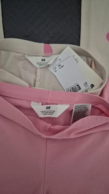 Legínky, h&m,140