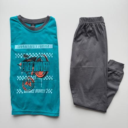 Chlapčenské pyžamo hover zelená, 158 / 164