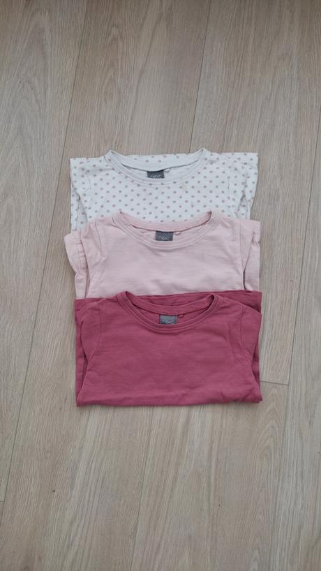 3x tričko next, next,80