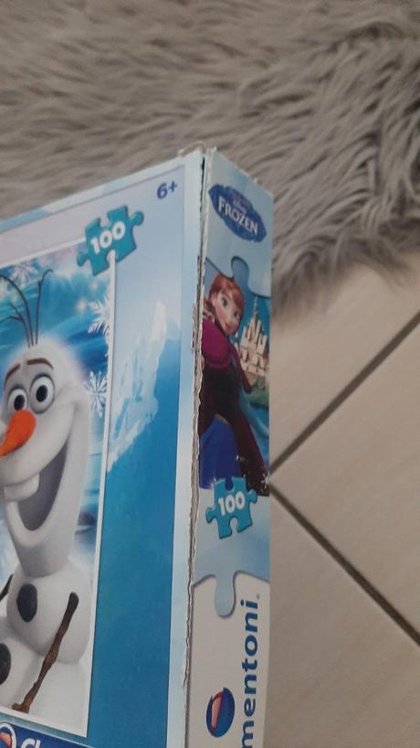 Puzzle frozen,