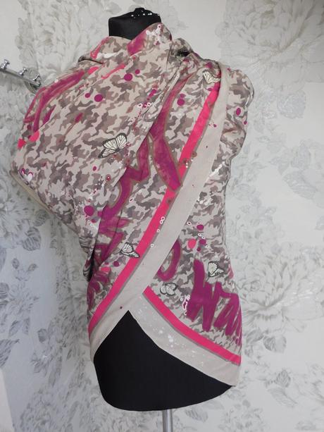 Michalsky berlin luxusna hodvabna šatka, xxxl