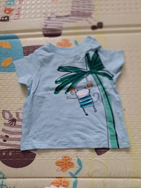 Tričko krátky rukáv f&f, rozm. 62cm, f&f,62