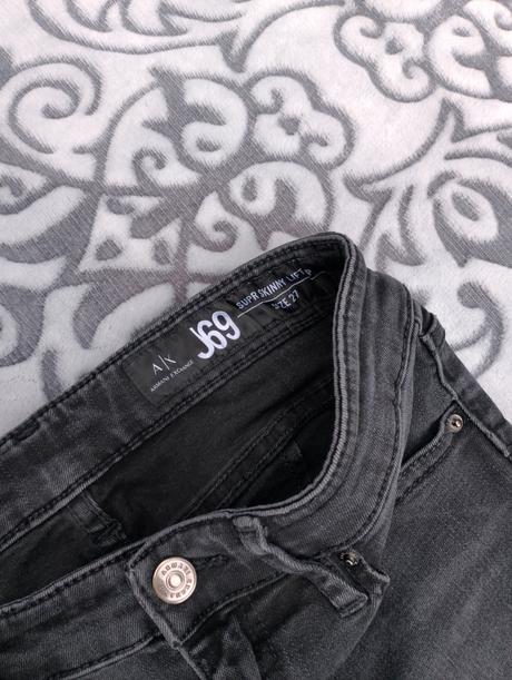 Armani exchange pružné super skinny rifle, armani,s