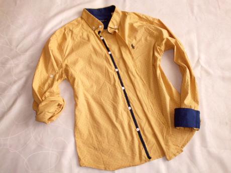 Roll up rukáv slim fit, ralph lauren,m