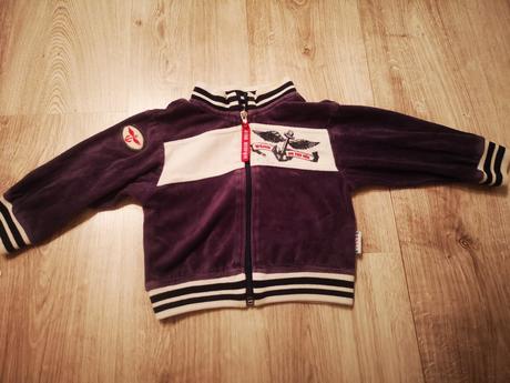 Fialová biela mikina, wojcik,86