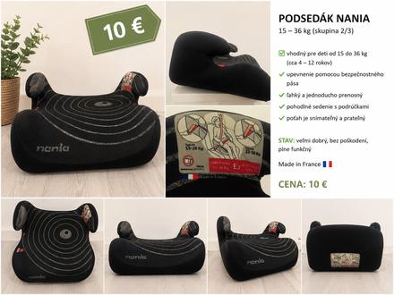 Podsedak, nania