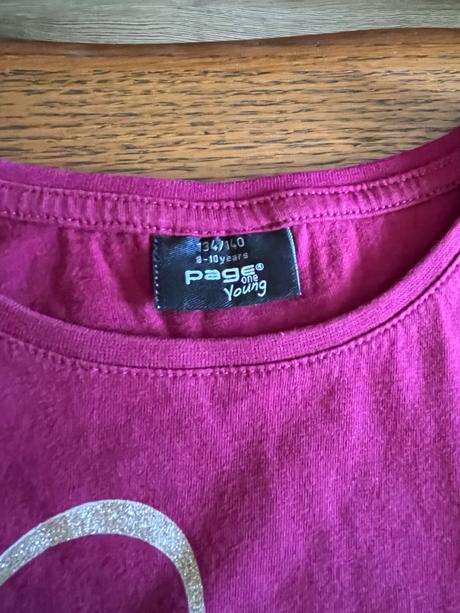 Tričká s 3d nápismi - dvojbalenie 134/140, f&f,134