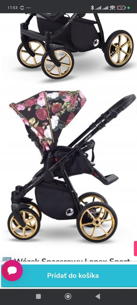 Športový kočík lonex 2023, lonex,lonex sport ii