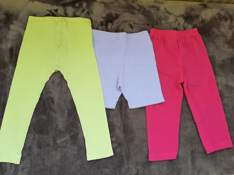 3x krátke legínky veľ. 92, 92