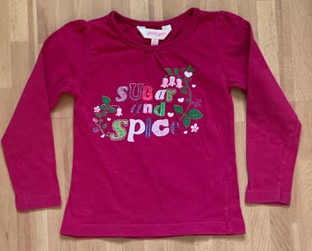 Girl2girl dievčenské tričko s dlhým rukávom, girl2girl,98