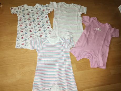 Detské body krátke veľ. 74 na 6-9mes., tesco,74