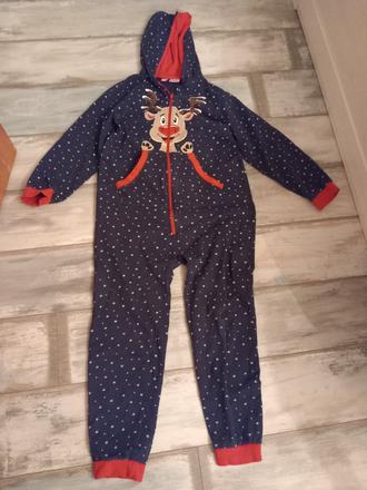 Vianočný overal na spanie 152/158, bonprix,152