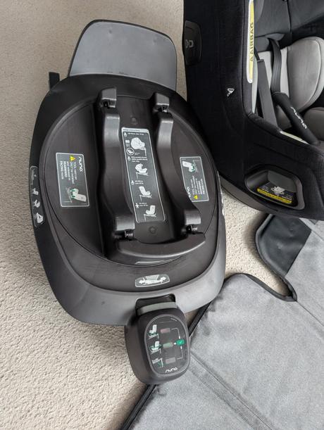 Nuna todl next 40-105 cm caviar detská autosedačka, nuna