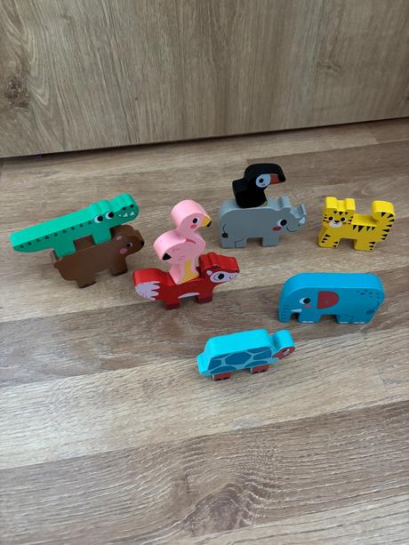 Tooky toy balancna hra zvieratka, 