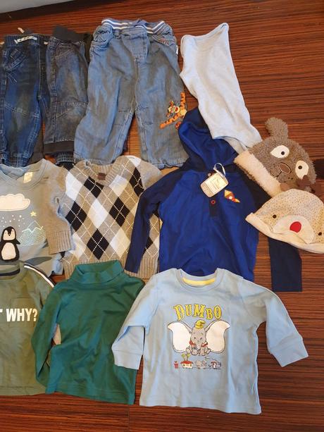 Balík oblečenia chlapec 6m-1rok, 68–80