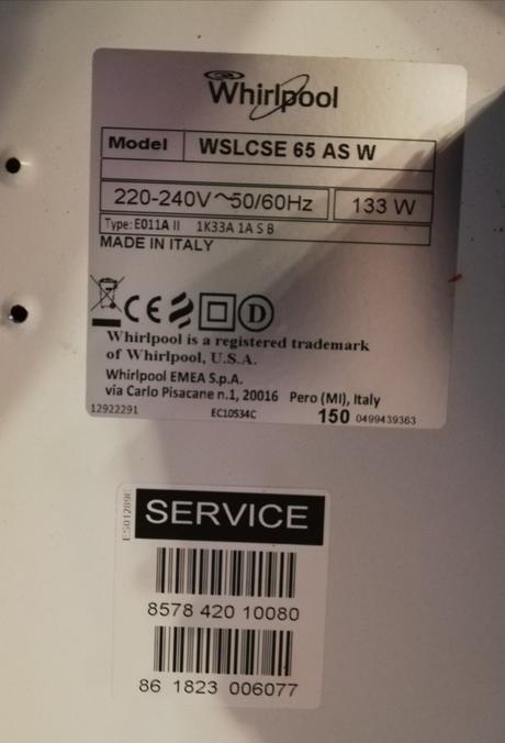 Digestor whirlpool, whirlpool