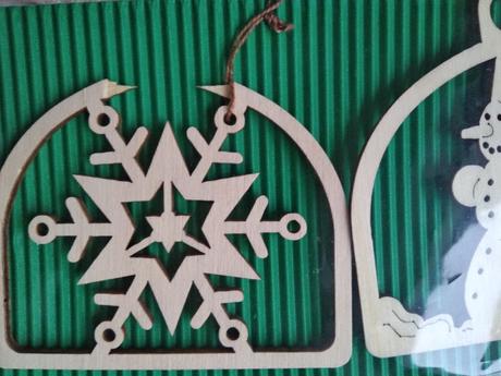 Drevené ozdoby na stromček, 