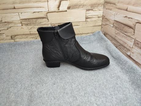 Rieker 36 - dámske kožené členkové topánky, rieker,36