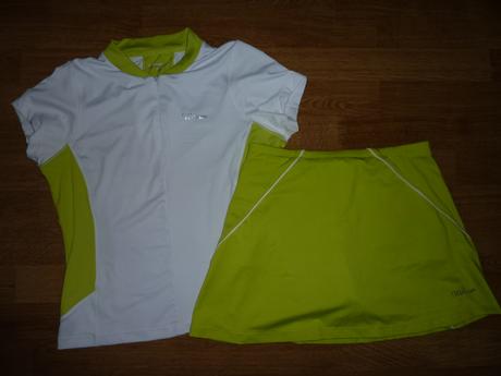 Komplet na tenis alebo na bezne nosenie wilson, s
