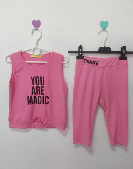 Súprava tielko a legíny, 140 - xs