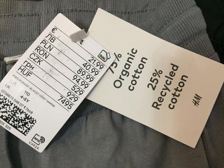 Chlapcenske tenke teplaky 3ks balenie, h&m,110