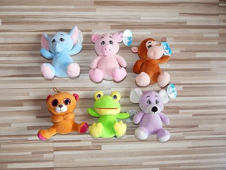 Mix plyšových hračiek, 