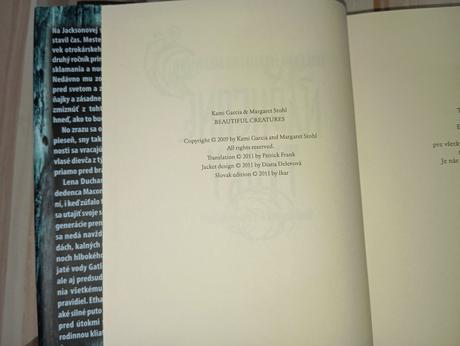 Nádherné tvory ikar 2011, 