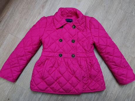 Ralph lauren prechodná bundička sýto ružová, ralph lauren,116