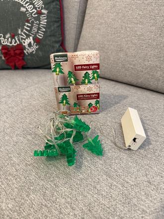 Vianočná svetelná reťaz,