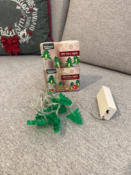 Vianočná svetelná reťaz,