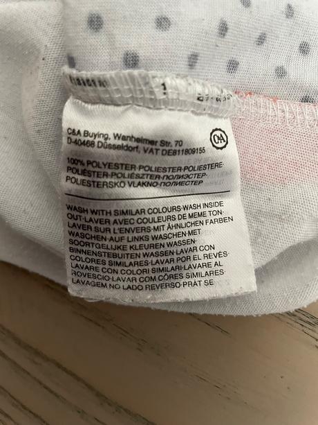 Tričko emoji, c&a,134