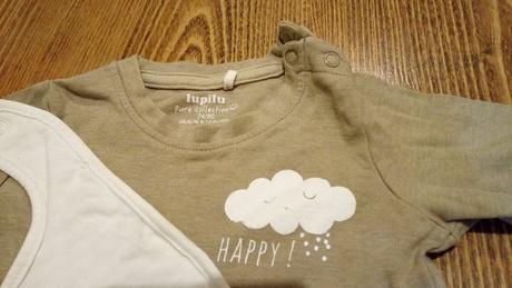 Tričko + podbradník, lupilu,74