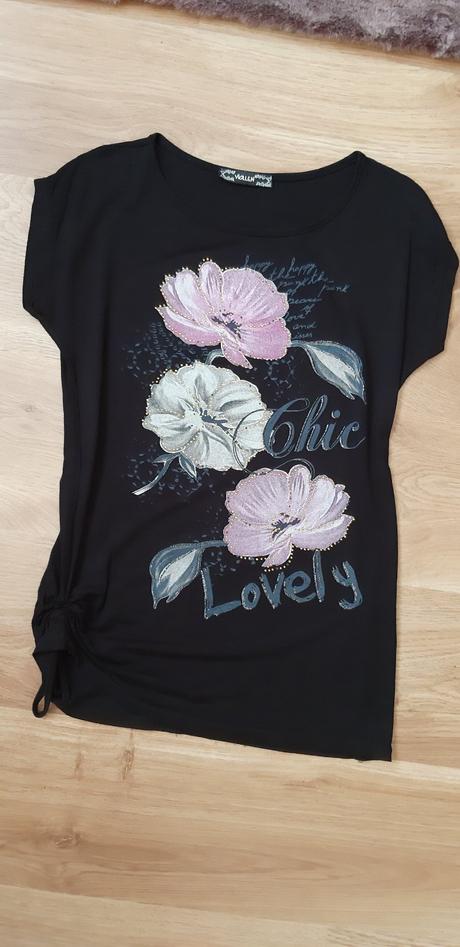 Dlhšie elastické tričko, s