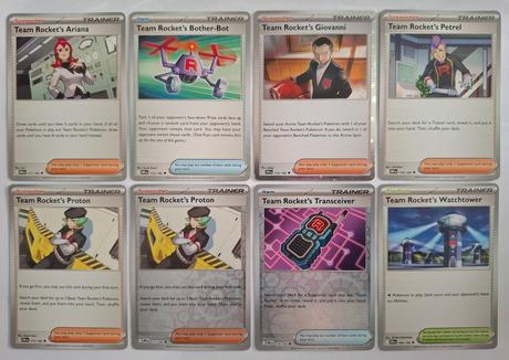 Pokémon karty "destined rivals" (4), 