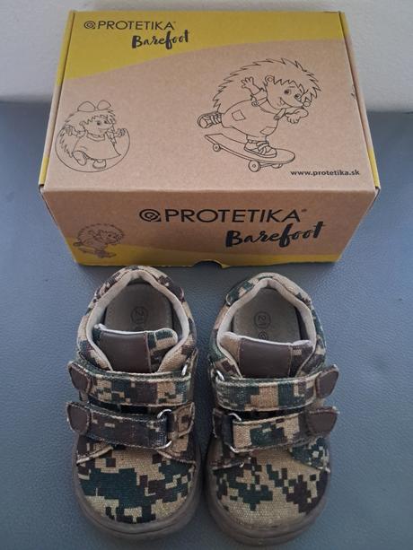 Plátené tenisky protetika barefoot, protetika,21
